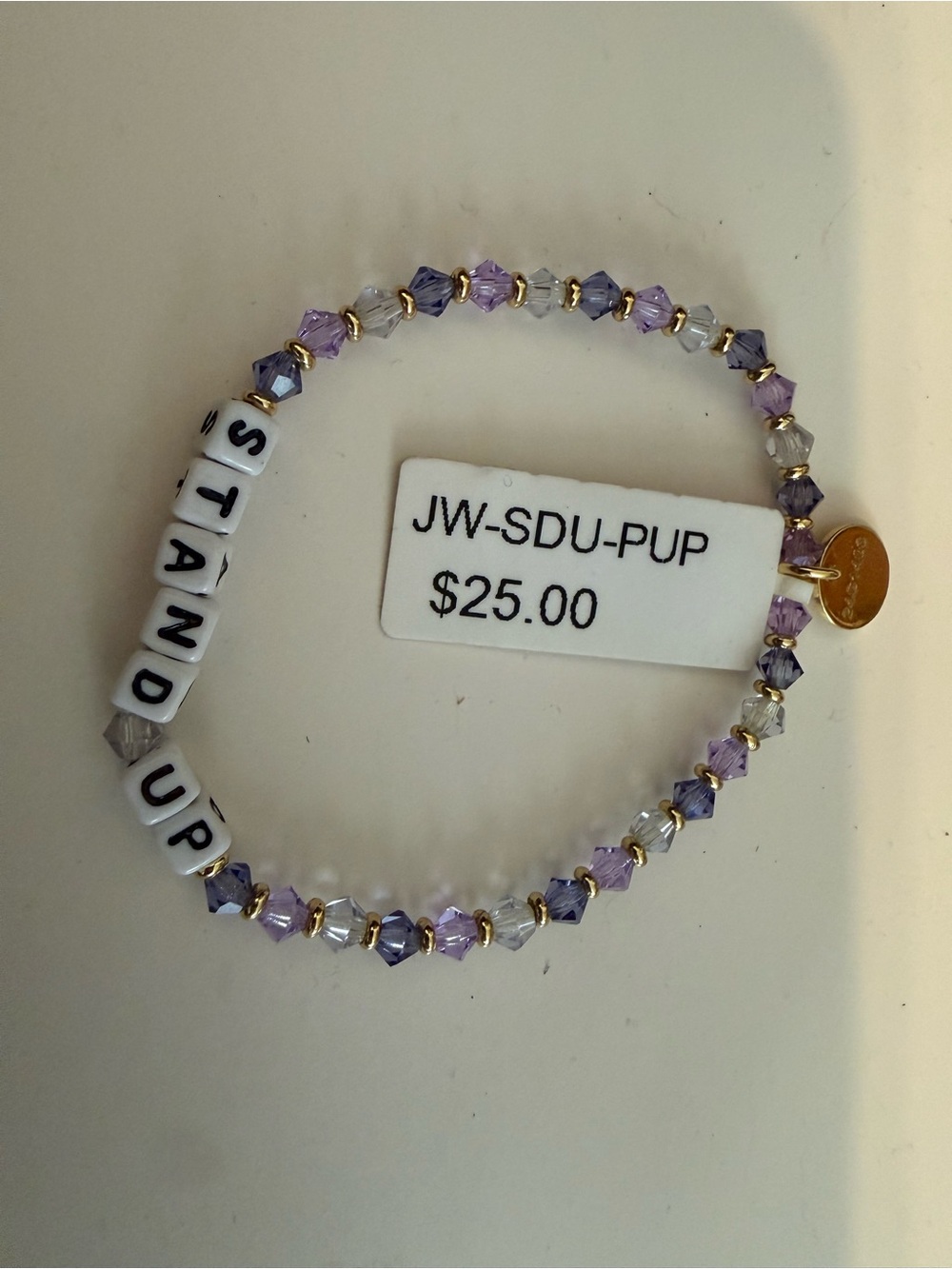 Little Words Project stretch bracelet!
